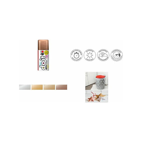 MARABU Peinture aérosol METALLIC