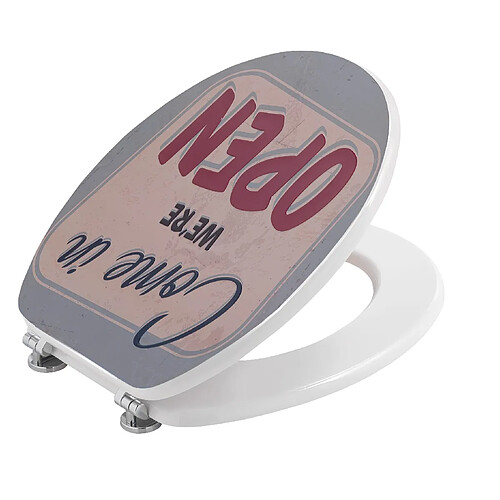 Kiamami Valentina SEAT WC Metal - Décor Ouvert