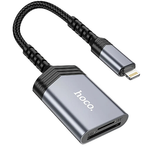 Hoco Lecteur Carte Lightning SD/microSD 2TB