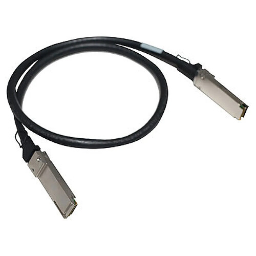 HP X240 40G QSFP+/QSFP+ 1m - Noir
