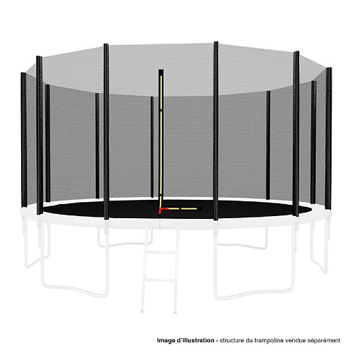 Jump4fun Filet de protection trampoline - 13 ft