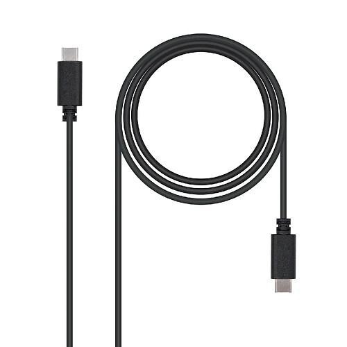 Nanocable USB-C 2.0 - Noir