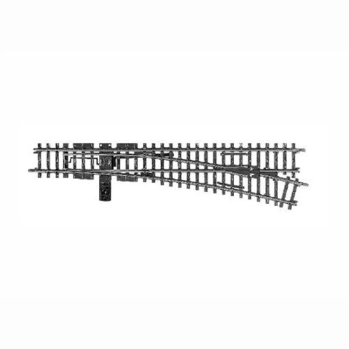 Rail aiguillage droit H0 pour modélisme ferroviaire