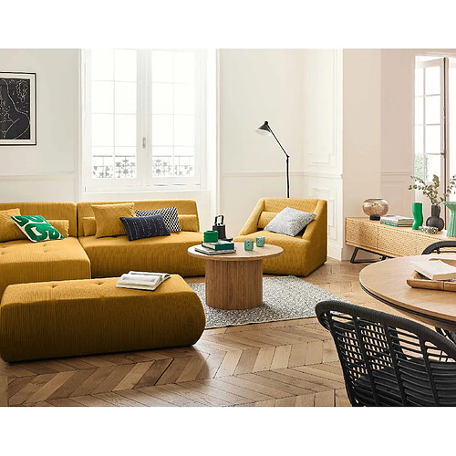 Lisa design canapé modulable Onyx - Jaune