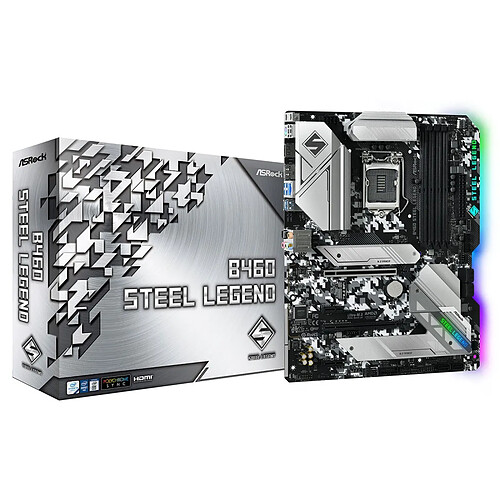 Asrock B460 Steel Legend · Reconditionné