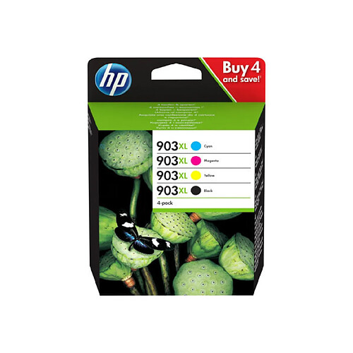Hp Cartouches d'encre 903XL jet d'encre - Noir et couleurs