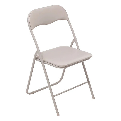 Five Simply Smart Chaise pliante en PVC - Beige
