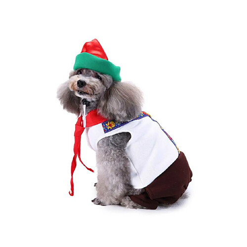 Costume de vacances pour chien S