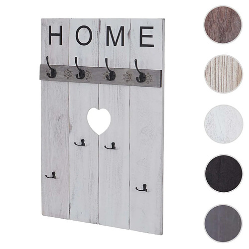 Mendler Portemanteau mural HOME - Blanc