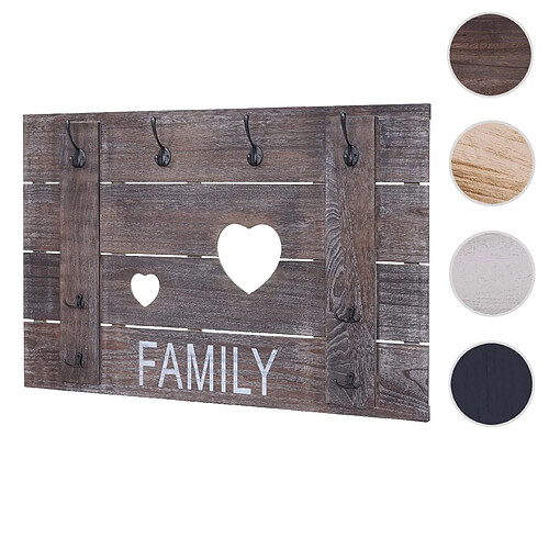 Mendler Portemanteau mural - Brun