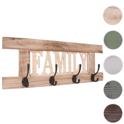 Mendler Portemanteau mural Family - Brun