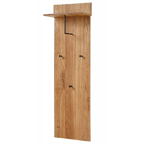 Pegane Panneau vestiaire mural - Chêne
