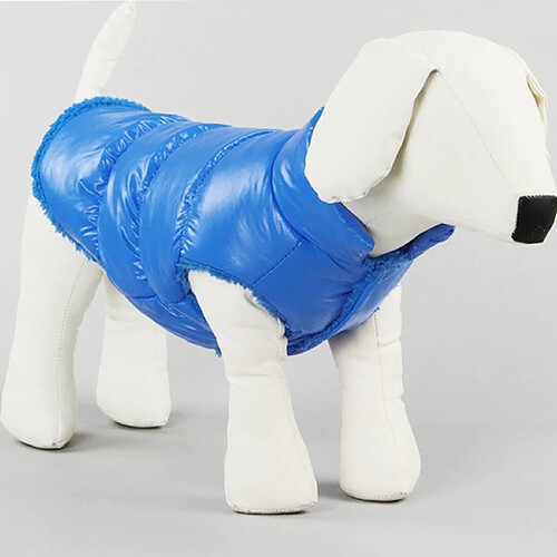 Wewoo Gilet rembourré pour chiens - Taille XL Bleu