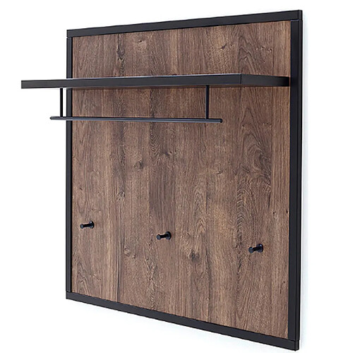 Pegane Vestiaire mural - Chêne