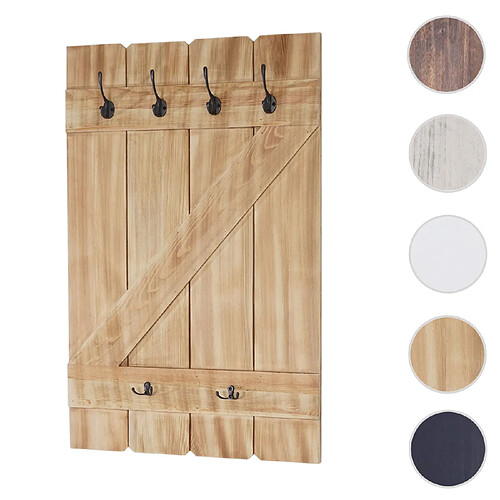 Mendler Vestiaire mural métal - Marron