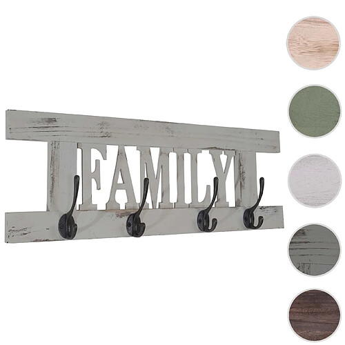 Mendler Porte-manteaux mural - Gris