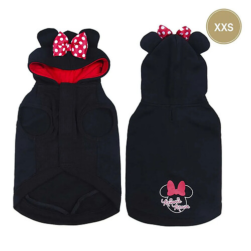 Disney Pull pour chien Minnie Mouse - Noir XXS