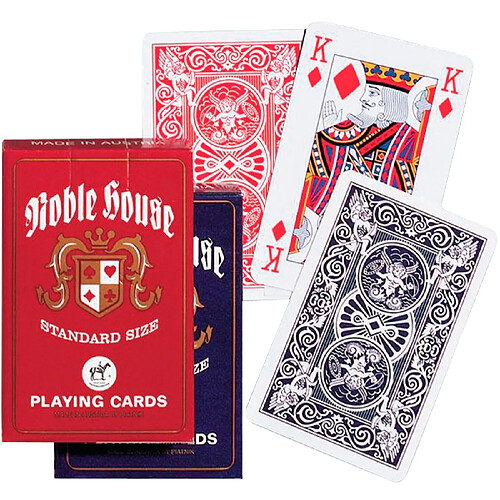 Piatnik Cartes à jouer Noble House - Rouge