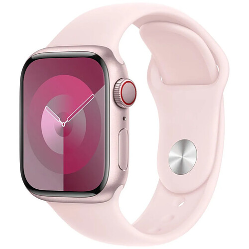 Apple Sport Band Taille M/L - Light Pink