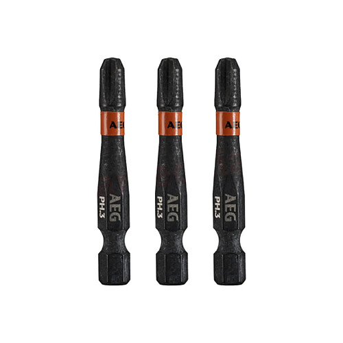 Aeg embouts de vissage PH3 - lot de 3