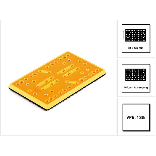 Mirka sabot de ponçage - 81 x 133 mm