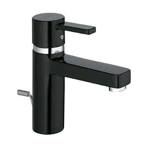 Kludi Mitigeur lavabo Zenta - Chromé/Noir