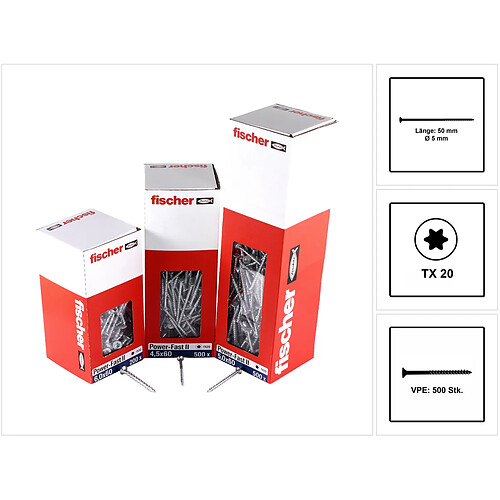 Fischer Vis Power-Fast II FPF II 5.0x50 mm