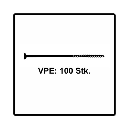 Fischer Vis Power-Fast II - 6.0x100 mm