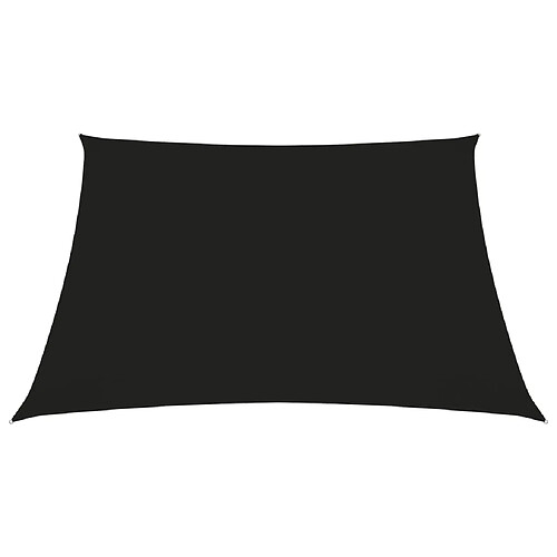 Helloshop26 Voile toile d'ombrage carré 6x6 m - Noir
