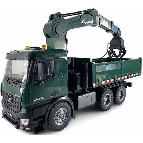 Amewi Camion Grue Mercedes-Benz Arocs - Vert