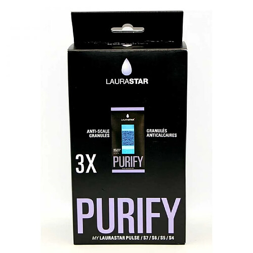 Laurastar recharges filtres centrale vapeur - Lot de 3