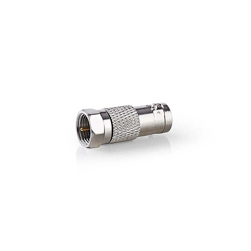 Nedis Adaptateur antenne F mâle vers coaxial femelle