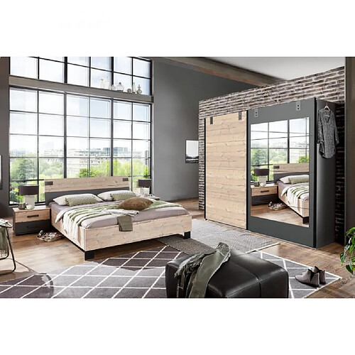 Inside 75 Chambre complète Vernon - Pin et graphite