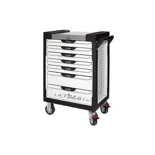 Ks tools servante chariot fixe - Blanc