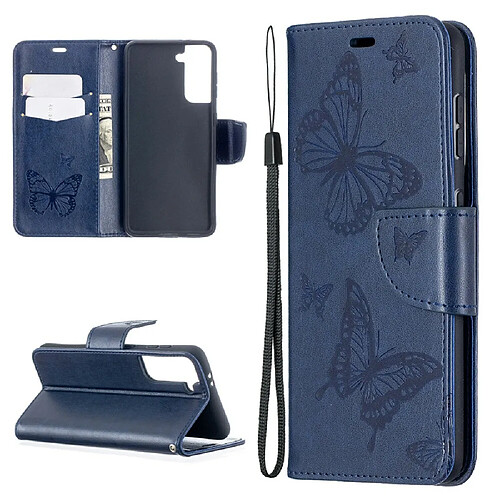 Etui PU Papillons - Samsung Galaxy S30