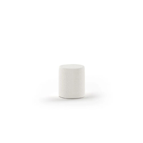 Vipack Chevet pouf Moon - Blanc