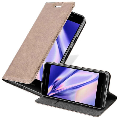 Cadorabo Coque pour Google PIXEL 2 XL - Brun