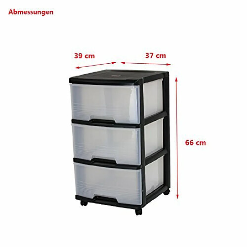 Curver panier de rangement - Noir