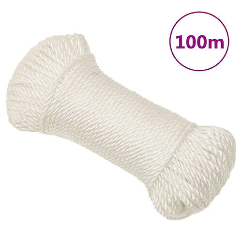 vidaXL Corde Travail 3 mm Polypropylène