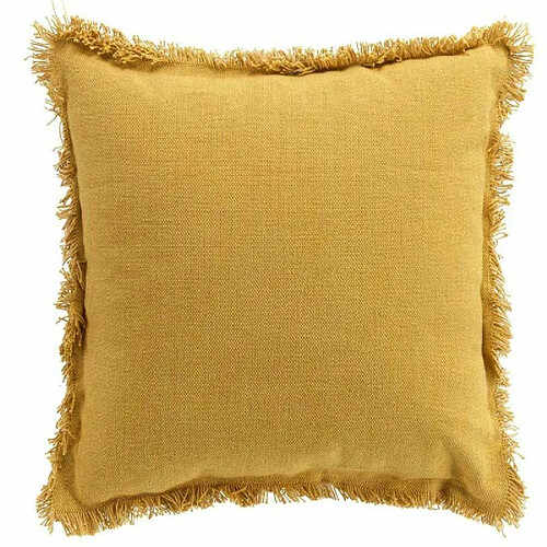 Paris Prix Coussin à Franges Vanina - 45x45 cm - Jaune