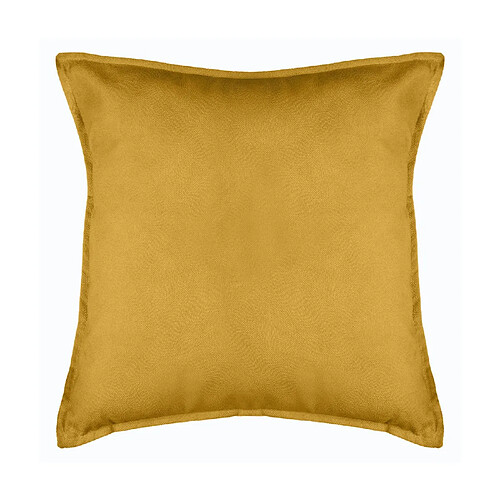Atmosphera Coussin design Lilou - Ocre - 45 x 45 cm