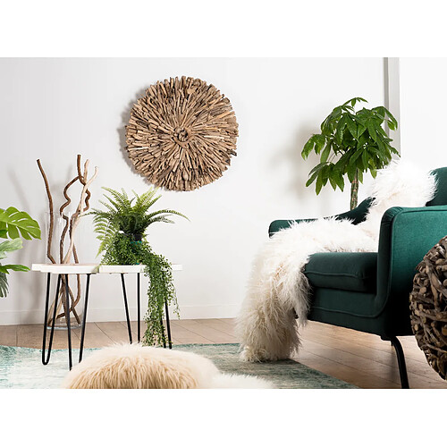 Macabane Décoration Murale SAM 80X80Cm Bois Flotté