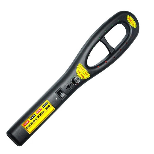 Yonis Détecteur De Traceur GPS Haute Sensibilité Anti-Choc Durable Avec Alarme Ajustable Noir