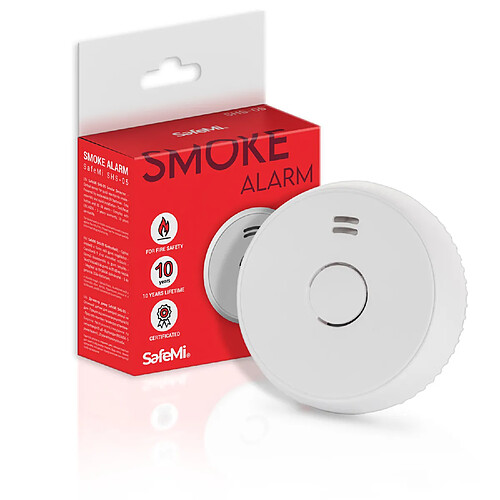 SafeMi SHS-05 Détecteur de Fumée