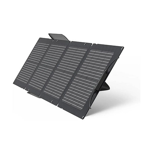 Ecoflow Panneau Solaire 110W Pliable avec Support Inclinable Noir