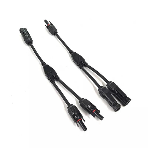 Ecoflow Câble de Connexion Solaire MC4 Parallel pour Station Portable Noir