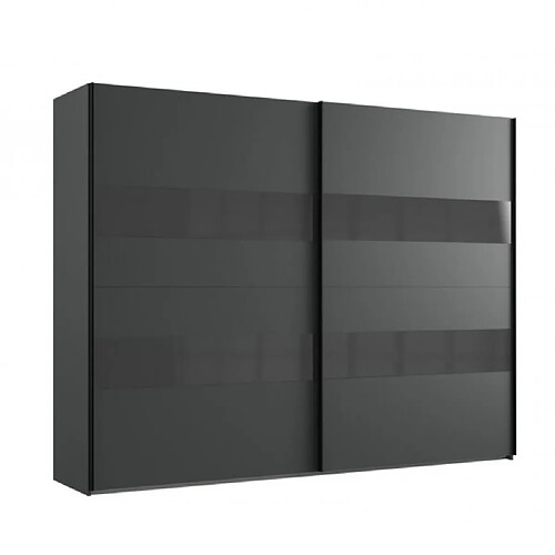 Inside 75 Armoire dressing Alisto - Chêne gris