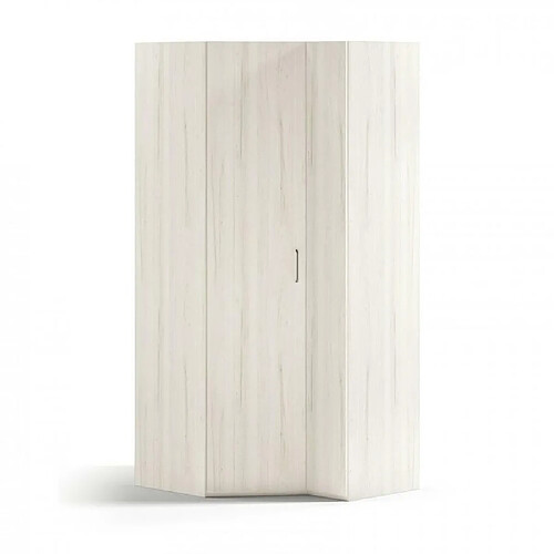 Inside 75 Armoire d'angle penderie - Blanc