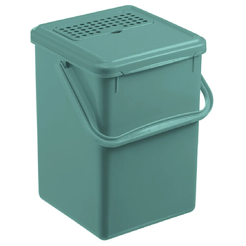 Rotho Seau à compost 9L vert foncé