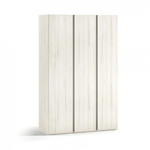 Inside 75 Armoire dressing 3 portes - Chêne clair